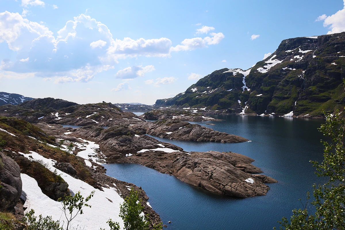 Sauda Norwegen - Mountain View